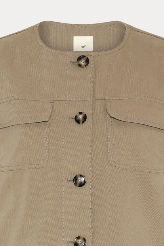 Heartmade Bekin Jakke, Truffel Taupe
